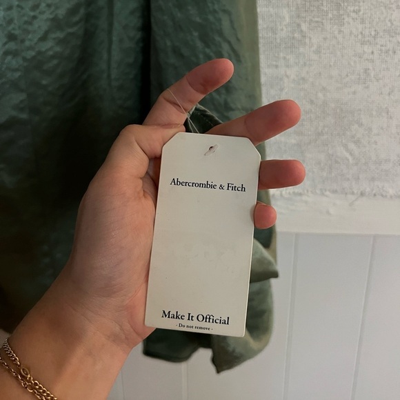 Abercrombie & Fitch Strapless Trapeze Maxi Dress - Picture 9 of 10